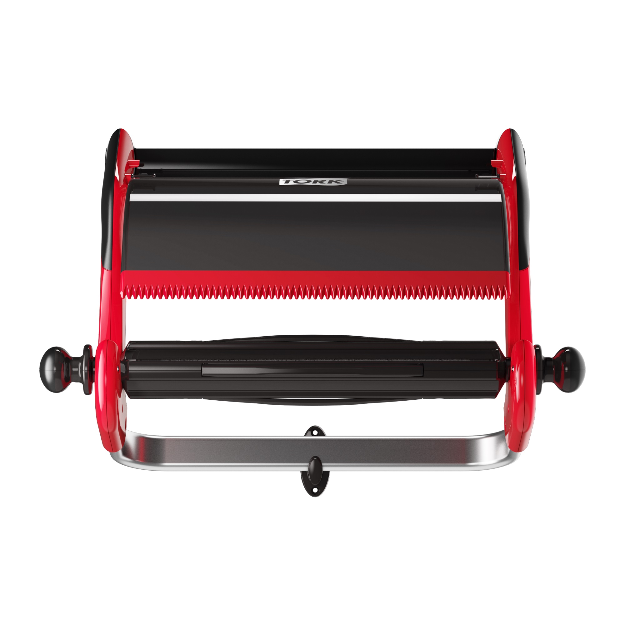Tork Wall Holder for Paper Wipes Red and smoke W1