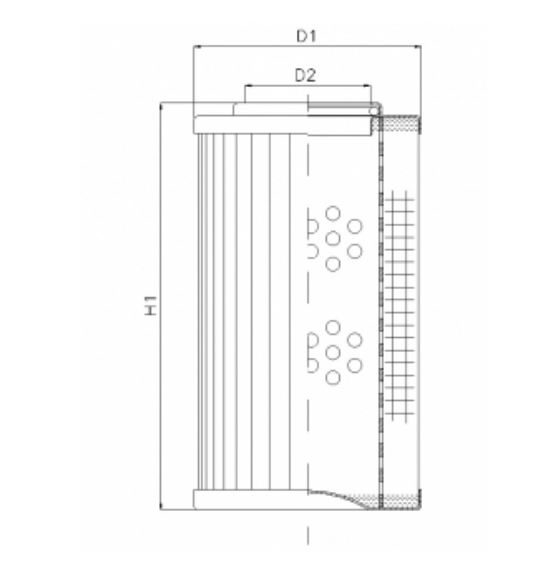 D1100G06A hydraulic filter element