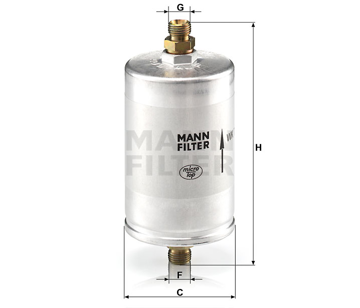 WK 726/3 fuel filter