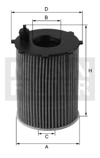 HU 7016 x liquid filter