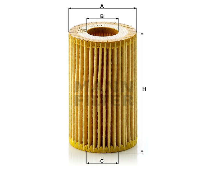 HU 611 x liquid filter