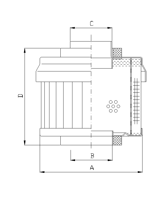 WT839 hydraulic filter element