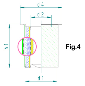 DB2118 air/oil separator element (incl. gasket)