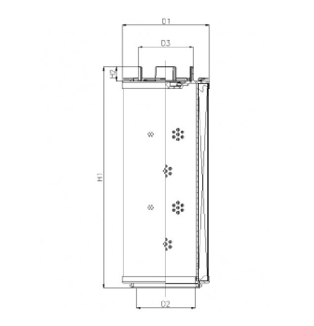 RHR60G10V0/AB1 hydraulic filter element