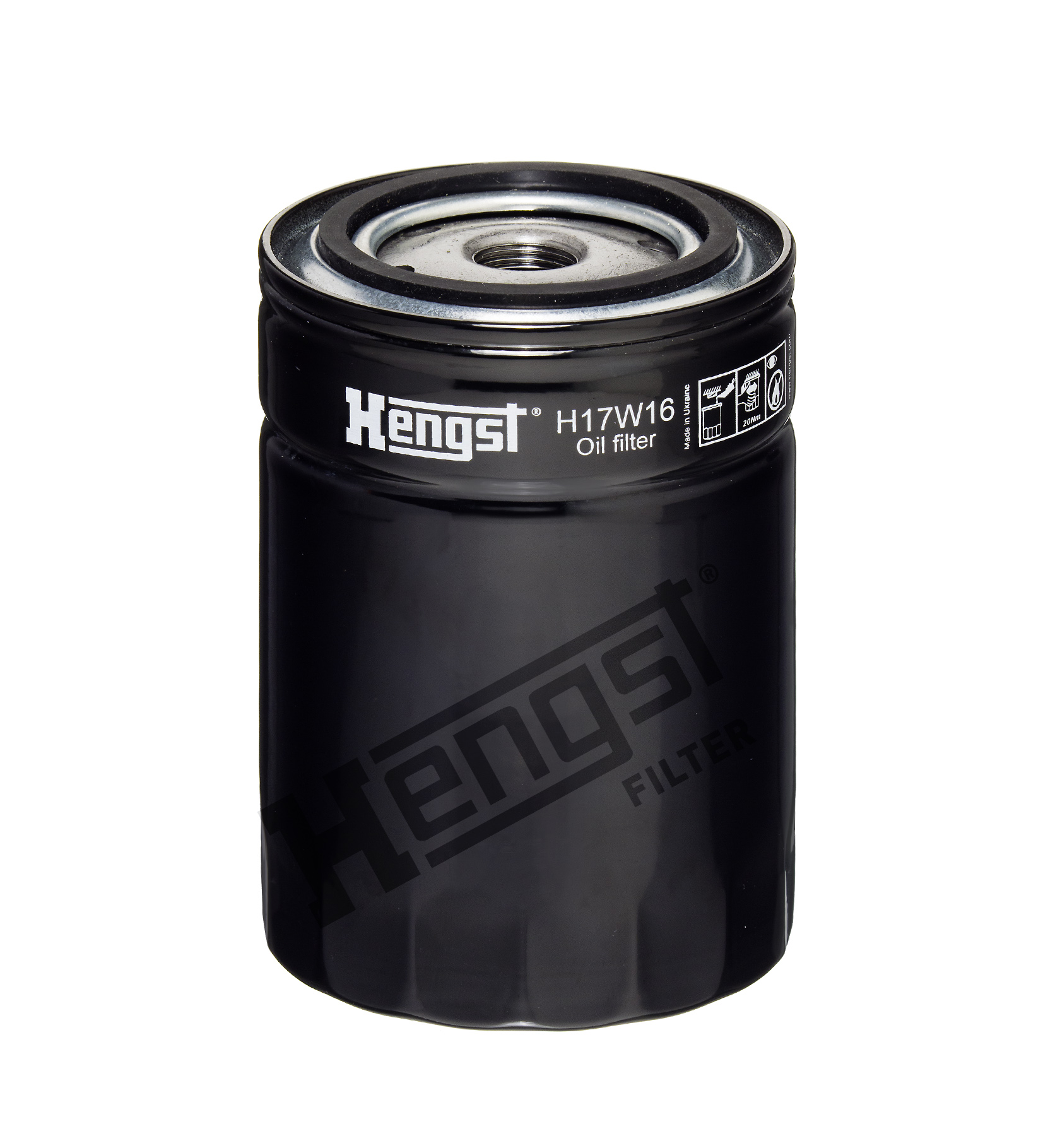 H17W16 oil filter spin-on