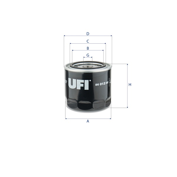 86.012.00 hydraulic filter spin-on