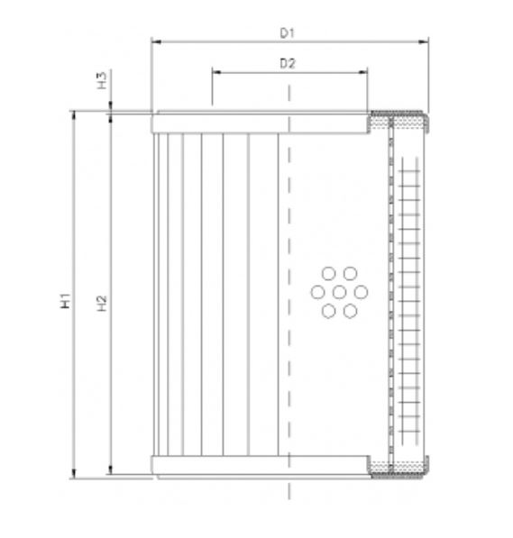 R332C20 hydraulic filter element