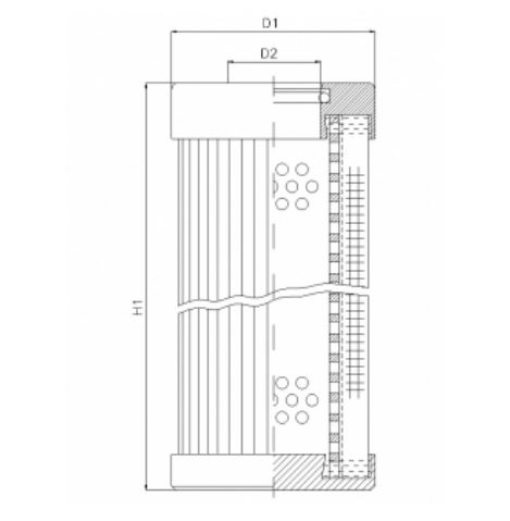 D1104G03B hydraulic filter element