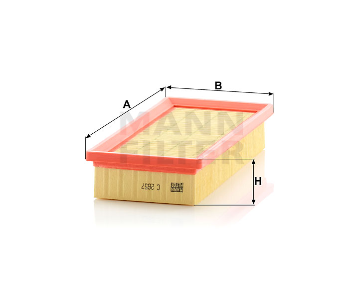 C 2657 air filter element