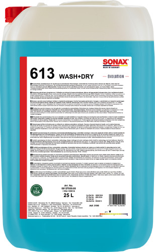 SONAX Wash+Dry EVOLUTION - 25 L