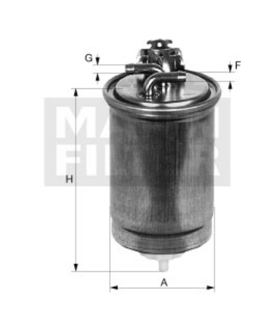 WK 11 027 fuel filter in-line