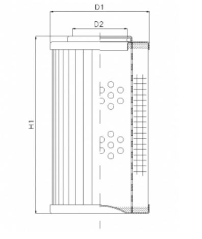 XD160G10A/ESD hydraulic filter element