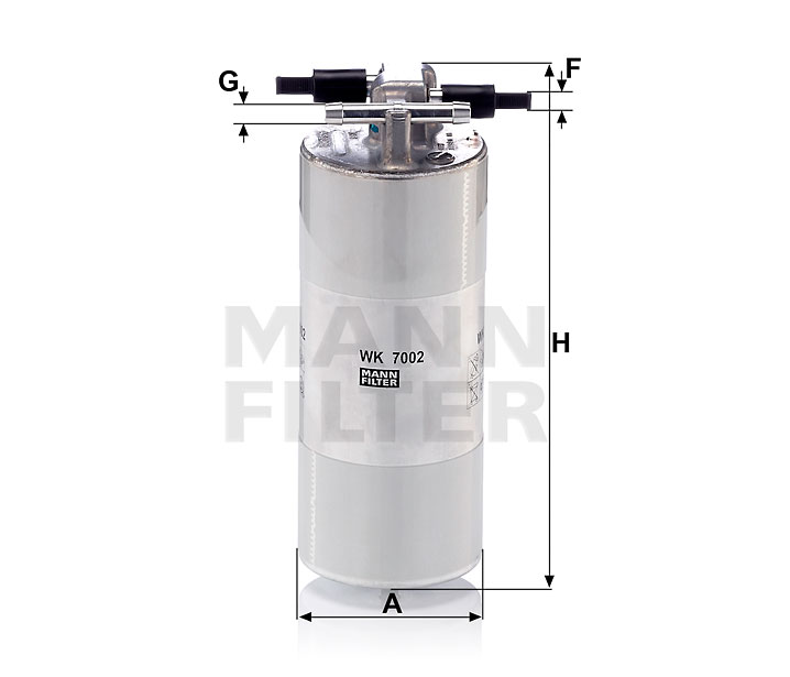 WK 7002 fuel filter in-line