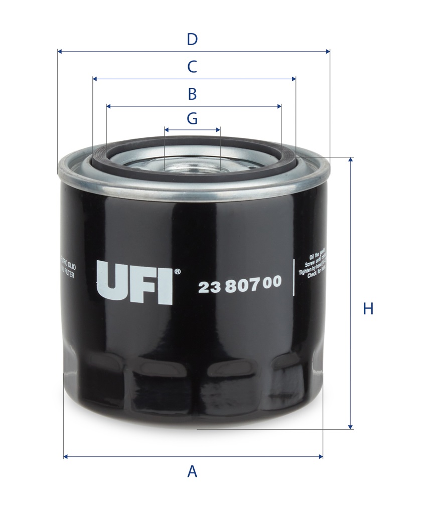 PIM ARTIKEL AXH112502 - TEST fuel filter spin-on