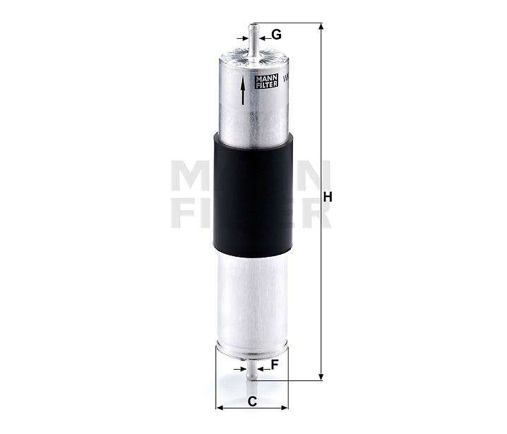 WK 521/3 fuel filter