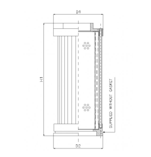 S410T74 hydraulic filter element