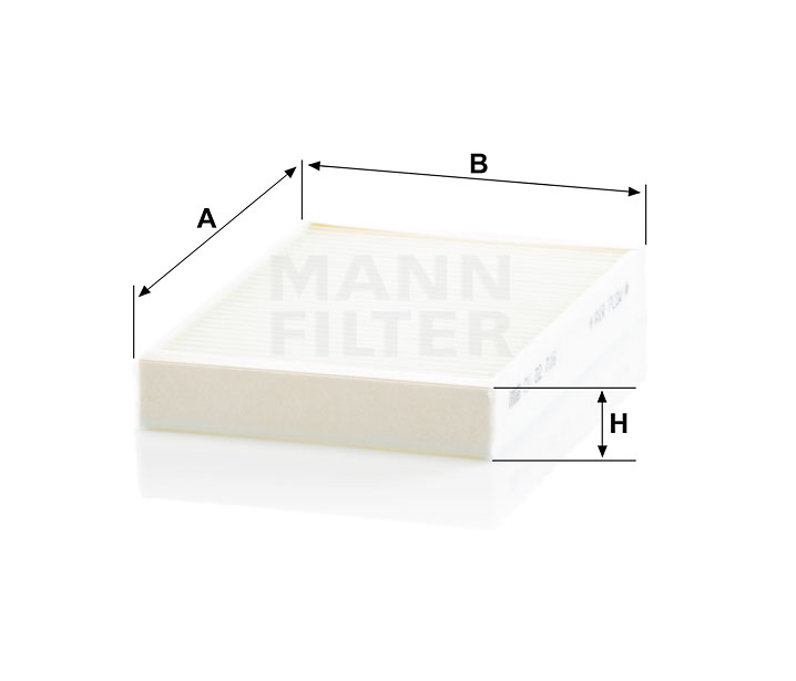 CU 22 016 cabin air filter element