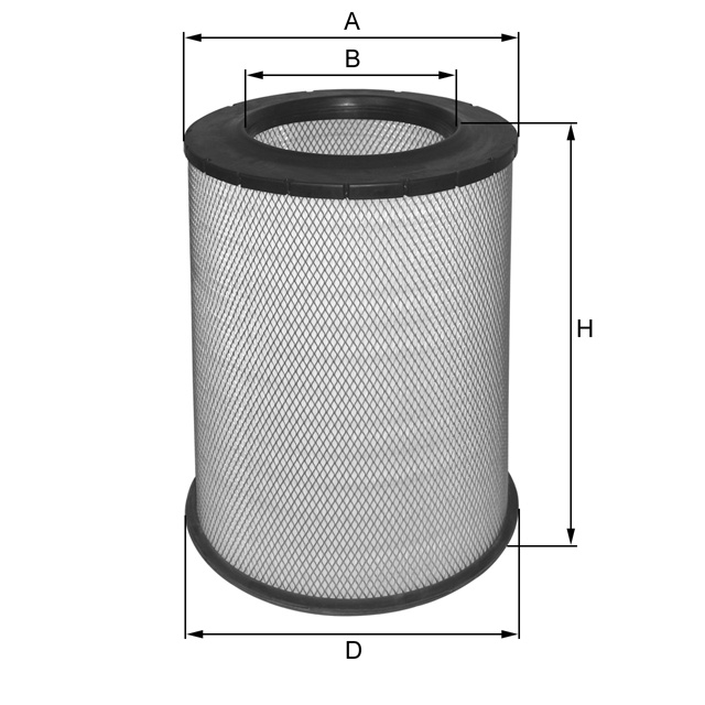 HP2601 air filter element