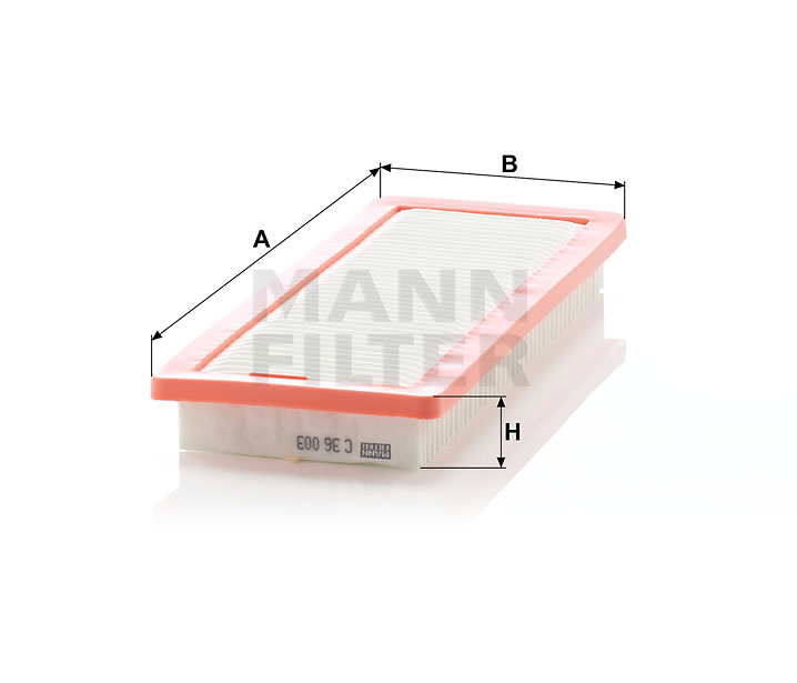 C 36 003 air filter element