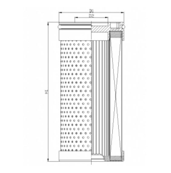 U110G01V/ESD hydraulic filter element