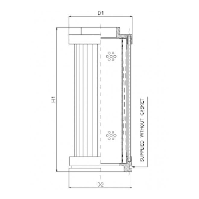 S430T40 hydraulic filter element