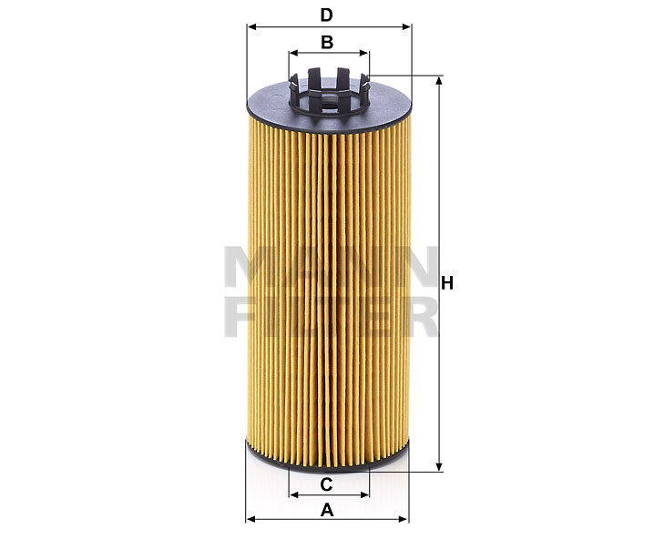 HU 9003 z metal-free oil filter element