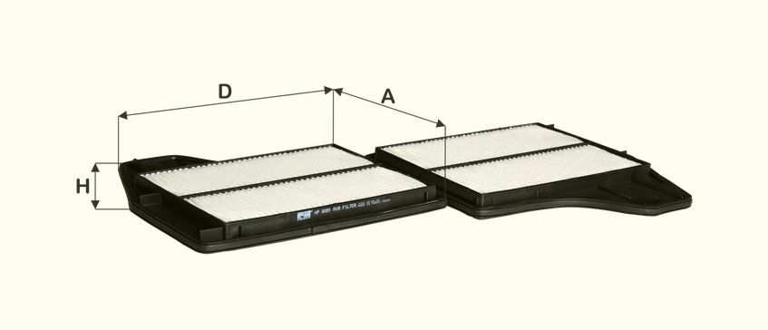 HP5081 air filter element