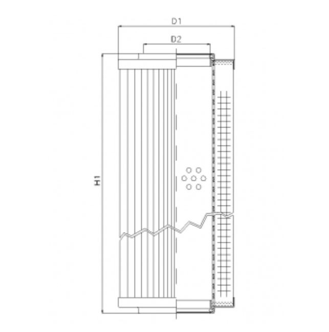 RVR10013E03B hydraulic filter element