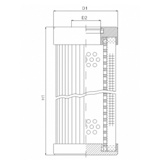 D120G15B hydraulic filter element