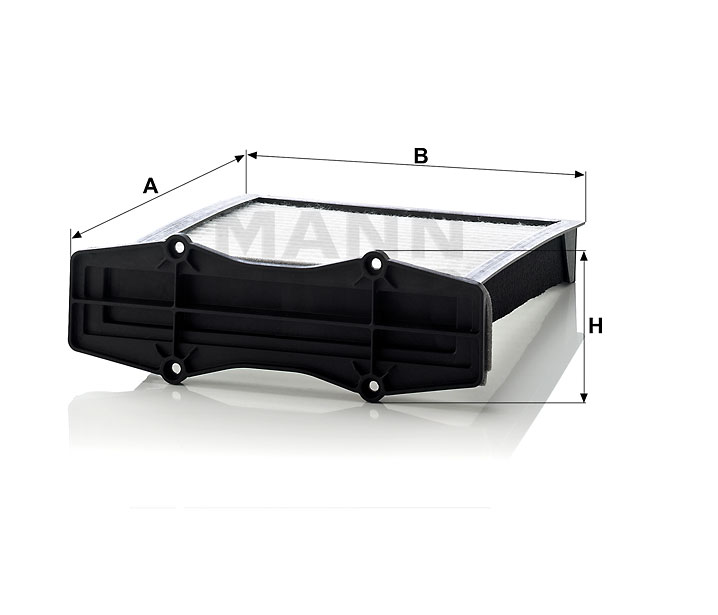 CU 2423 cabin air filter element