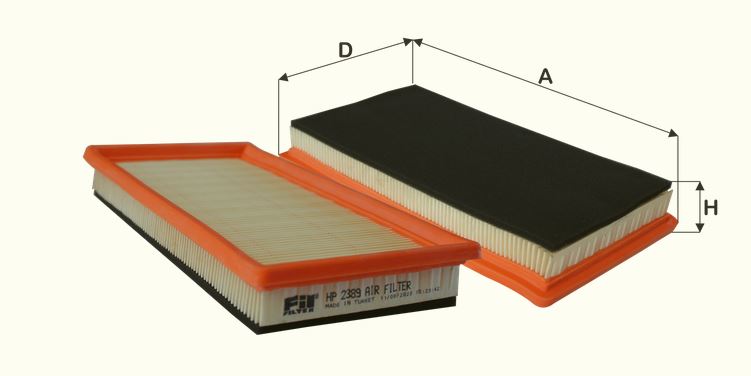 HP2389 air filter element