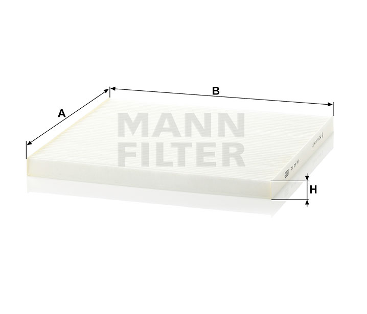 CU 29 001 cabin air filter element