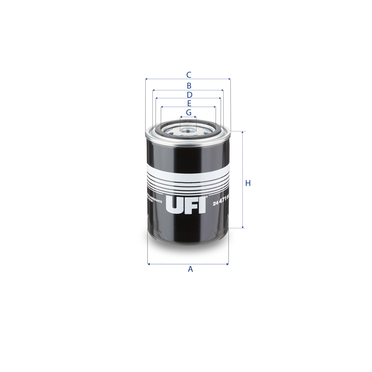 24.471.00 fuel filter element