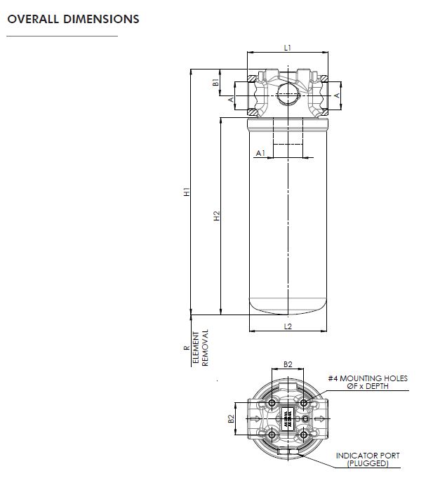 FA411000BB400000S0 SpinOn filter head FA4-series