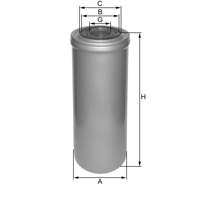 ZP3192MG hydraulic filter element