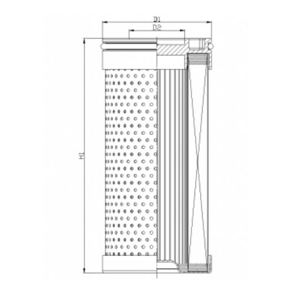 U113G06V/ESD hydraulic filter element