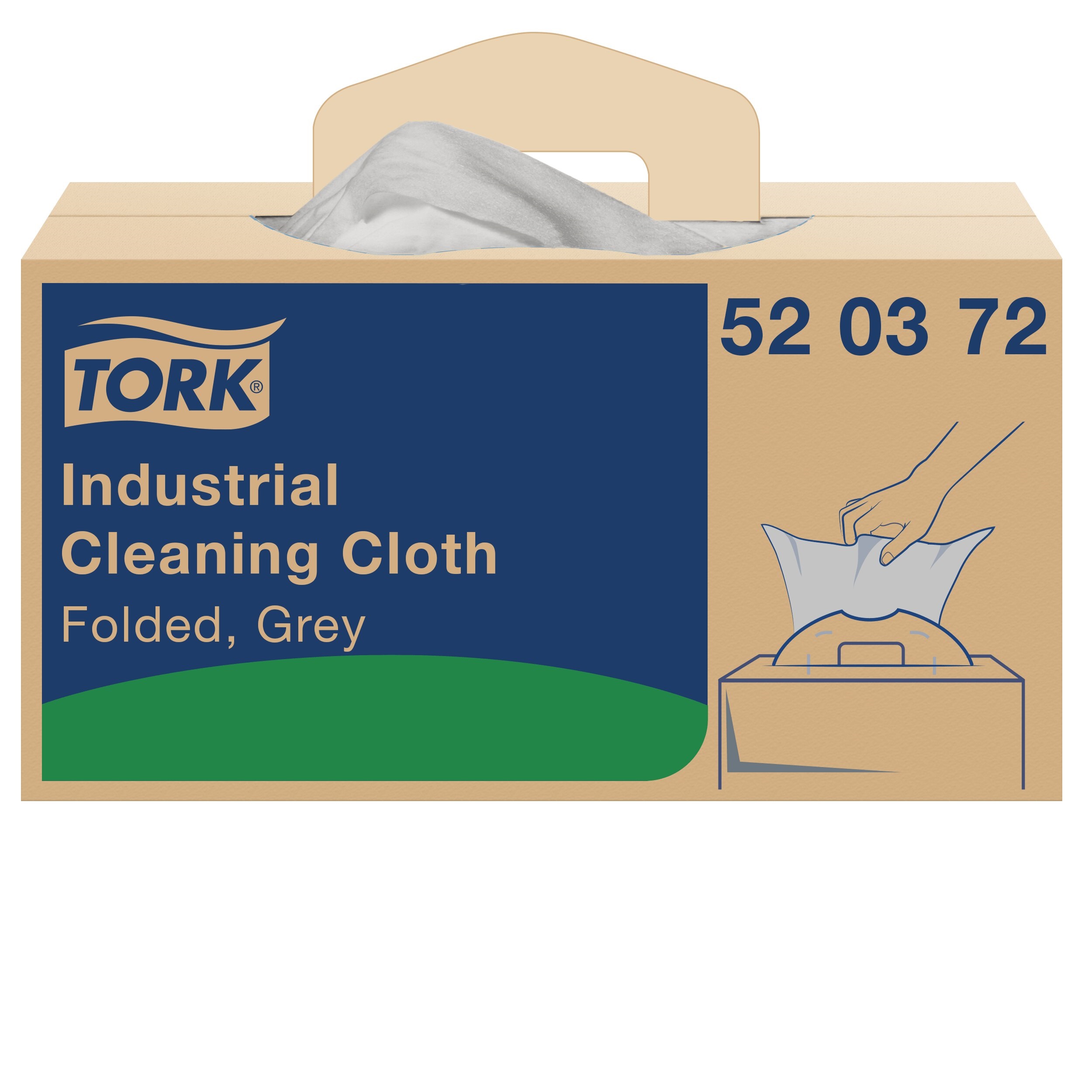 Tork Industry Cleaning wipes gray W7
