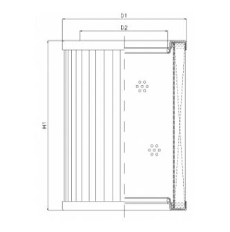 R432G01V/ESD hydraulic filter element