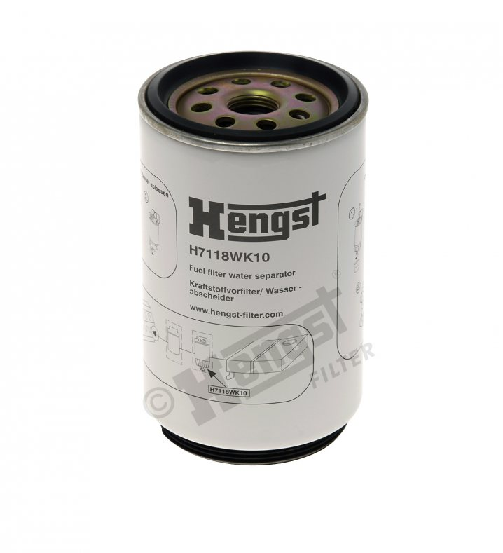 H7118WK10 fuel filter spin-on