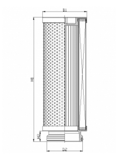 U131G25V0/ESD hydraulic filter element
