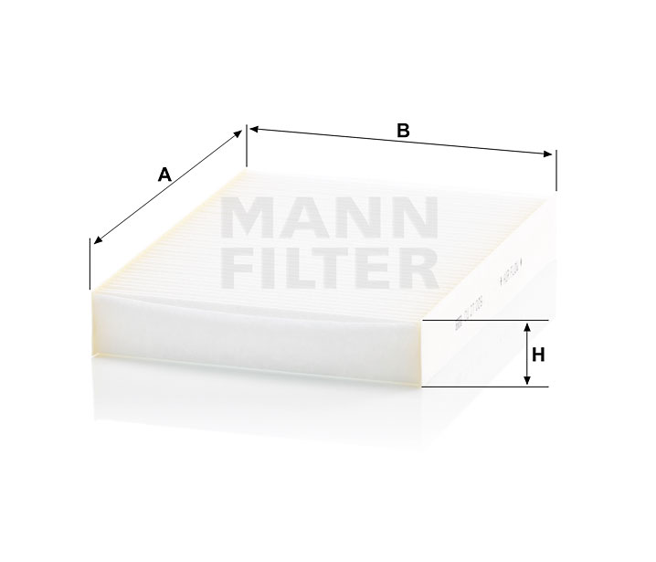 CU 27 009 cabin air filter element