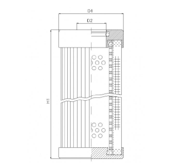 XD250T60B hydraulic filter element