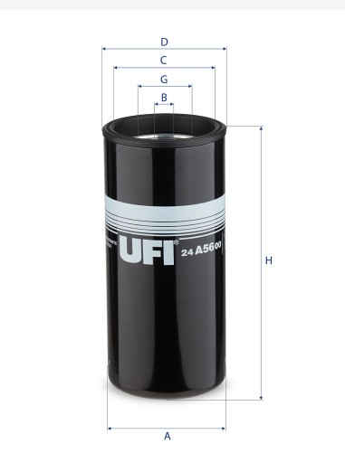 24.A56.00 fuel filter spin-on