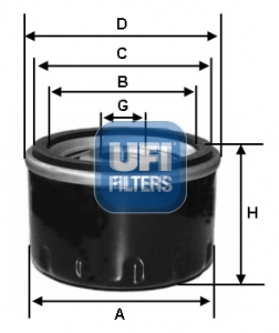 23.213.00 oil filter spin-on