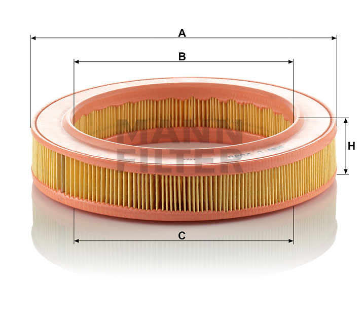 C 2540 air filter element