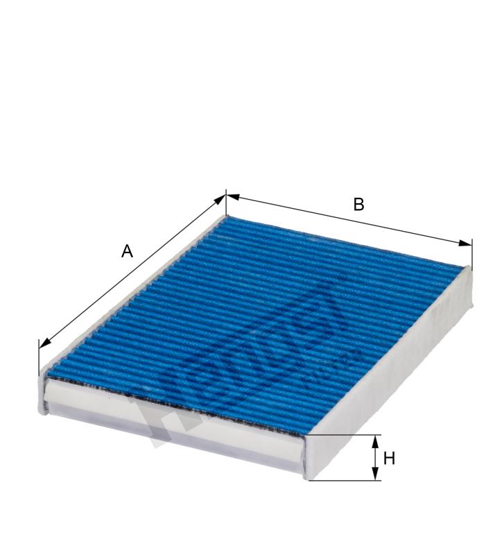 E2949LB cabin air filter element (biofunctional)