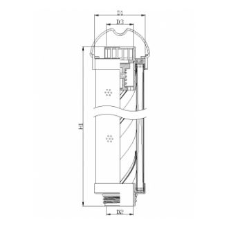 RHR185G20V3/016 hydraulic filter element