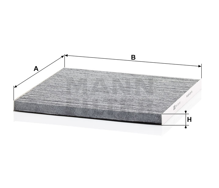 CUK 29 001 cabin air filter (activated carbon)