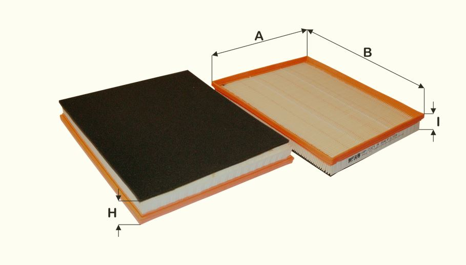 HP2301A air filter element