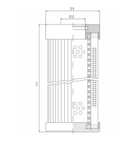 D120G06BV hydraulic filter element